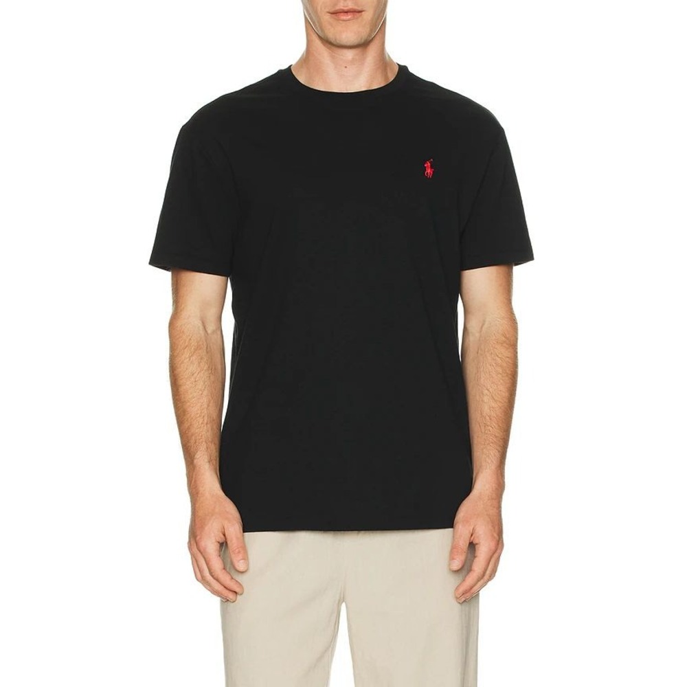 NWT Polo Ralph Lauren T-Shirt Men's LT Black Cotton Core Replen Classic Pony